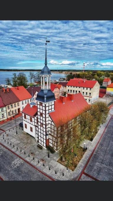 Ferienhaus“ Blaues Wunder“ Am Wasser Mit Grill Nowe Warpno Exterior foto